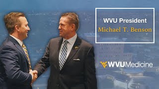 WVU President Benson Visits WVU Medicine Locations in the Eastern Panhandle