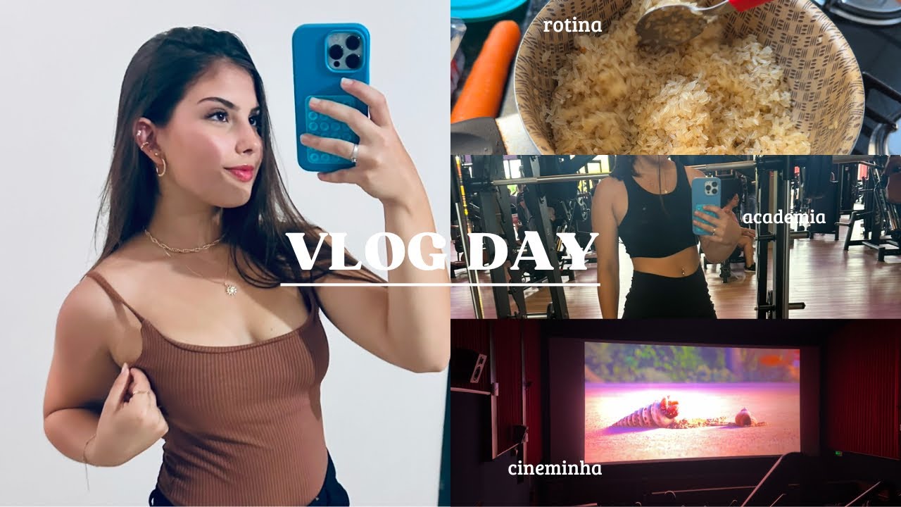 DAILY VLOG | sexta feira de férias, academia, trabalho, cinema ( :