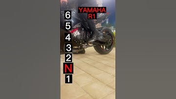Maximum speed for each gear on a Yamaha R1