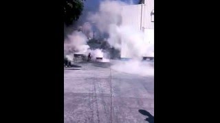 Fire Brigade Olympics Practice (Fire Extinguishment) 03102016