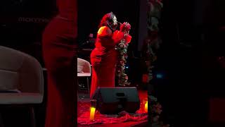 Maiesha McQueen performs Lalah Hathaway’s “Angel” at her Love Supreme Night at Perfect Note Atlanta