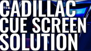 2013-2018 Cadillac Cue Touch Screen Removal Install