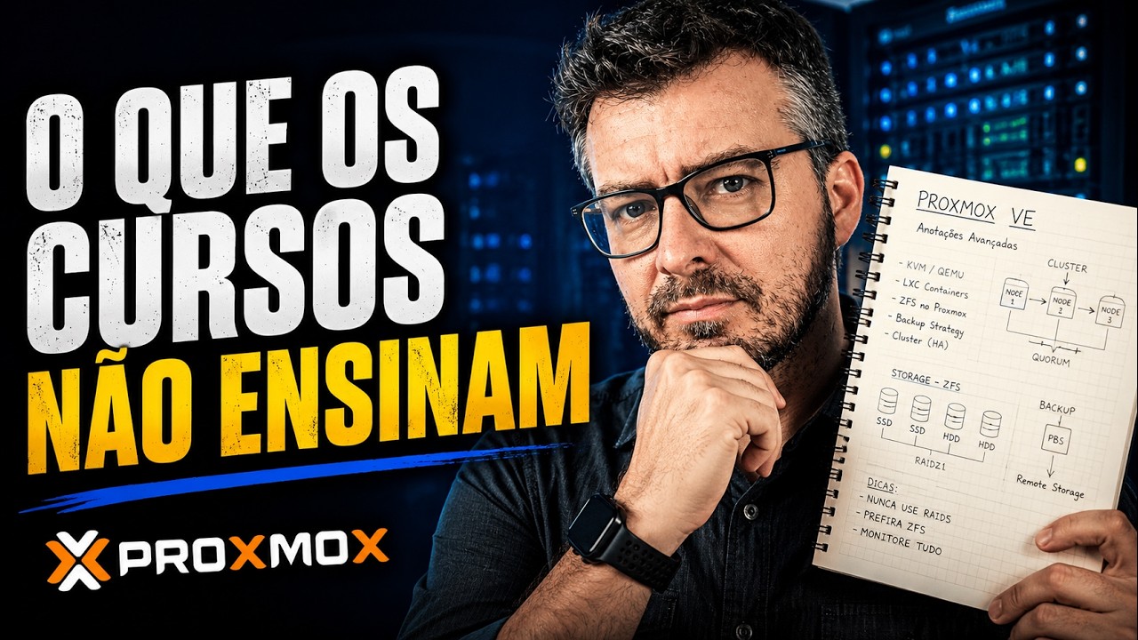 Fiz Todos Os Cursos De Proxmox E Contratei O Melhor Consultor: O Que Aprendi
