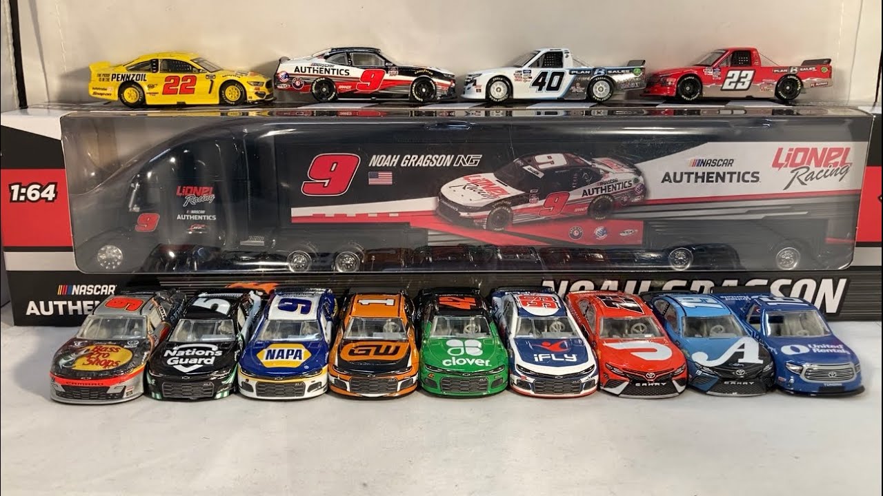 Review: 2021 NASCAR Authentics Wave #6 1/64 Lionel Diecast - YouTube