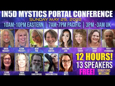 In5D Mystics Portal Conference 5pm - 10pm