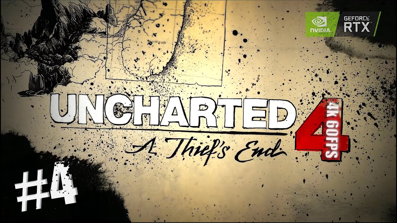Uncharted 4 A Thief's End #4 '' At Sea'' (4k 60ᶠᵖˢ)