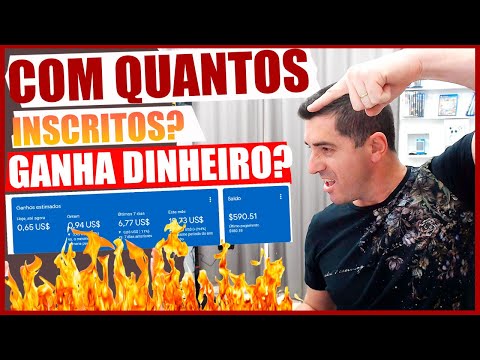 [ REVELADO ]  Com Quantos Inscritos se GANHA DINHEIRO no Youtube?