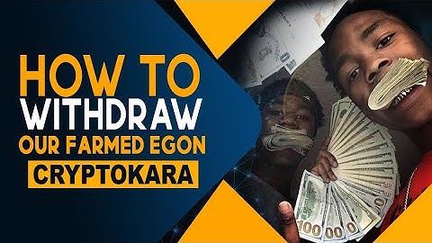 How to Withdraw our EGON from the FARMS | Eagle Network