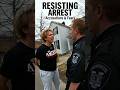 Bodycam: Suspect Resists Arrest, Fears Incarceration
