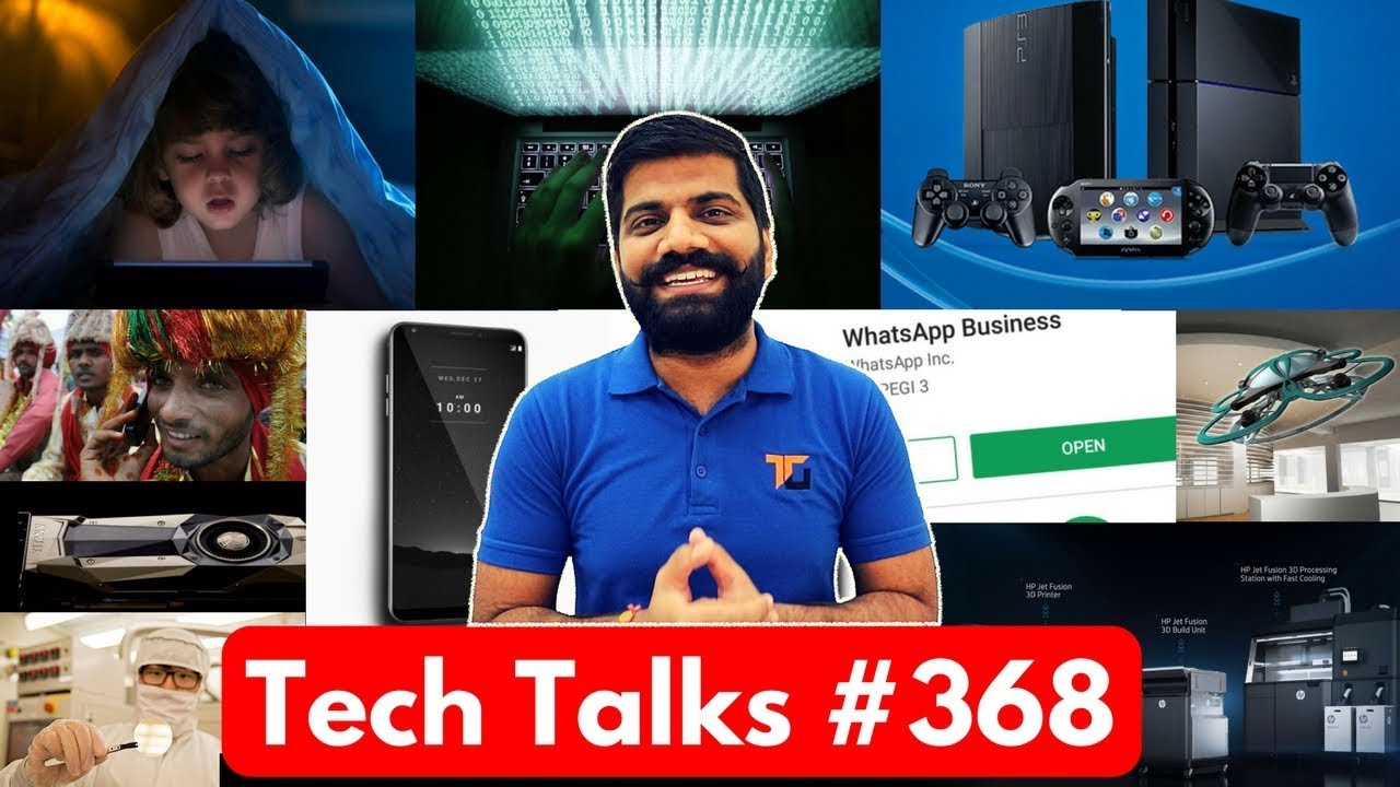 Tech Talks #368 - 2018 iPhone, LG Signature, 3D Printer India, Chinese Hackers, Drone Office hindi news channel live