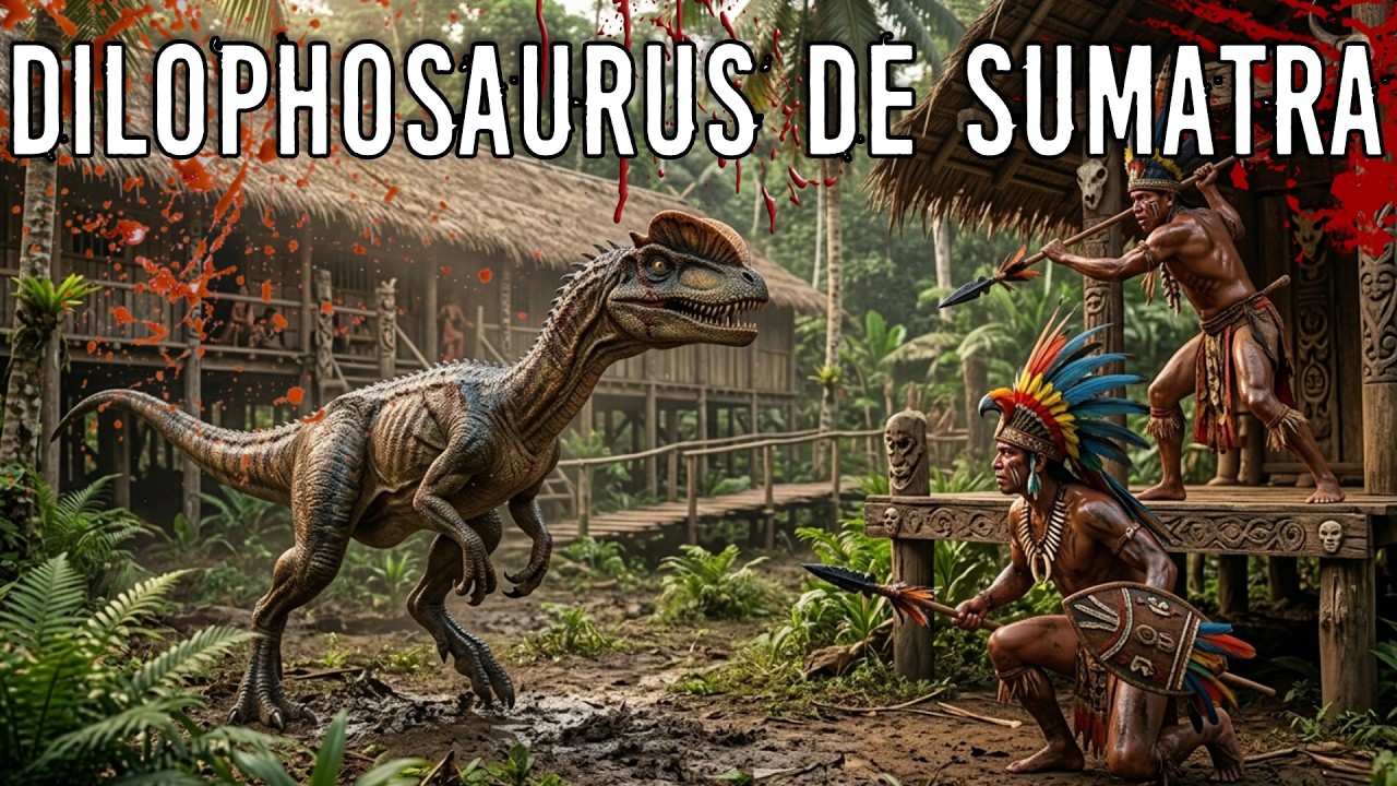 Miniatura del video: DILOPHOSAURUS DE SUMATRA
