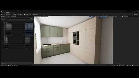 Kitchen cabinet generator - Unreal engine 5