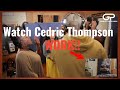 Inside a vocal recording session with cedric thompson