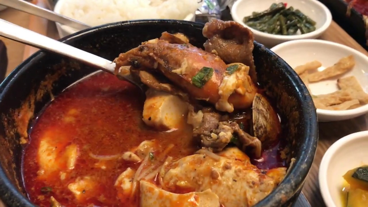Mashisoyo! Bubbling hot soondubu at Seoul Tofu House, Waikiki YouTube