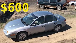We Flipped a $600 Saturn with Bad Transmission