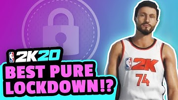 BEST SMALL FORWARD LOCKDOWN BUILD in 2K20