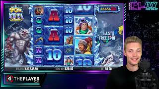 90k yeti slot review | 5x5 random symbol big win! | SiGMA Play