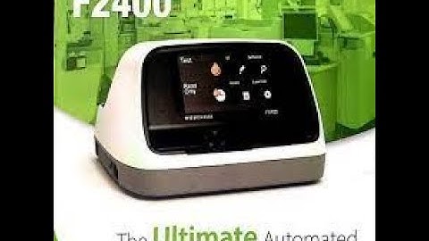 STANDARD F2400 Analyzer | FIA | How to use F2400? | SD Biosensor | #10FA24