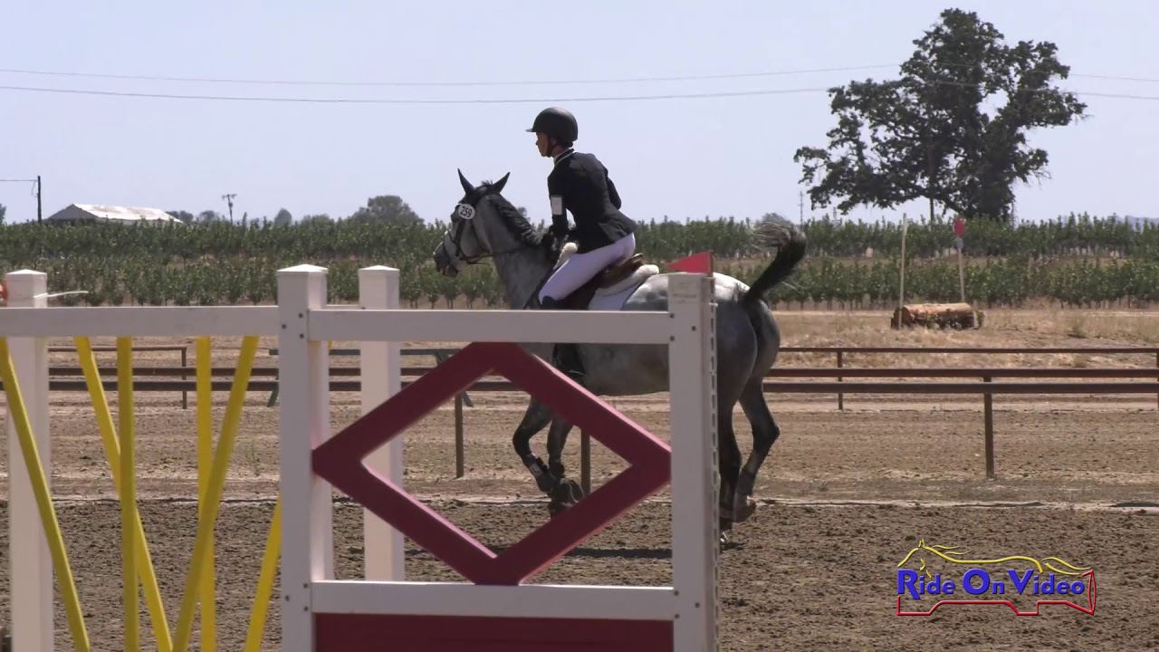 horseshoe bend 259S Molly Duda on Over the Moon JR Beginner Novice Show Jumping Twin Rivers Ranch Sept. 2019
