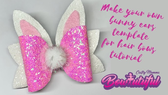 How to make bunny ears template for hair bows. How to make hair bows. DIY hair bows tutorial laço - YouTube how-to-make-bunny-ears-template-for-hair-bows-how-to-make-hair-bows-diy-hair-bows-tutorial-la-o-youtube