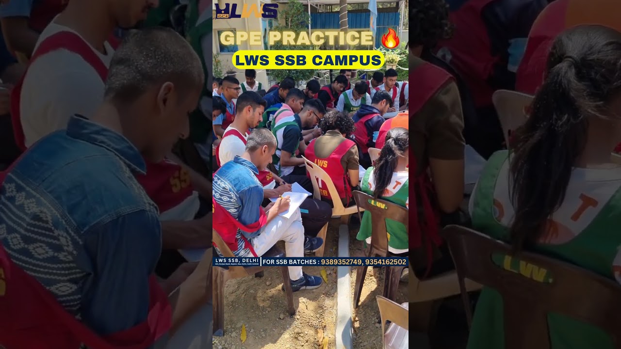 LWS SSB Interview Coaching #ssbpreparation Live SSB GPE Practice #learnwithsumit #lws