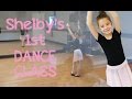 SHELBY'S FIRST DANCE CLASS!!!!