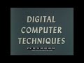 DIGITAL COMPUTER TECHNIQUES & PRINCIPLES  1962  U.S. NAVY FILM  UNIVAC  IBM  ELECTRODATA 90714
