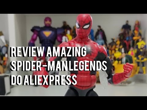 Homem Aranha Marvel Legends Amazing Fantasy Spider Man Hasbro Action Figure  Review 