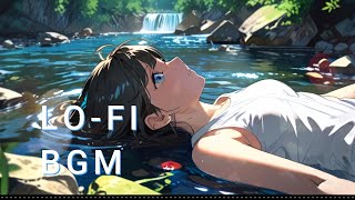 【睡眠用BGM 】川のせせらぎと心地よい音楽でで眠れるLO-FI音楽