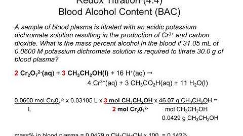 4.6 Solution Stoichiometry and Chemical Analysis