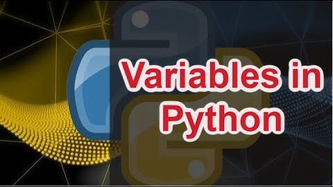 #4 Python Tutorial for beginners | What are Variables in Python?