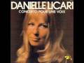 Danielle licari  concerto pour une voix