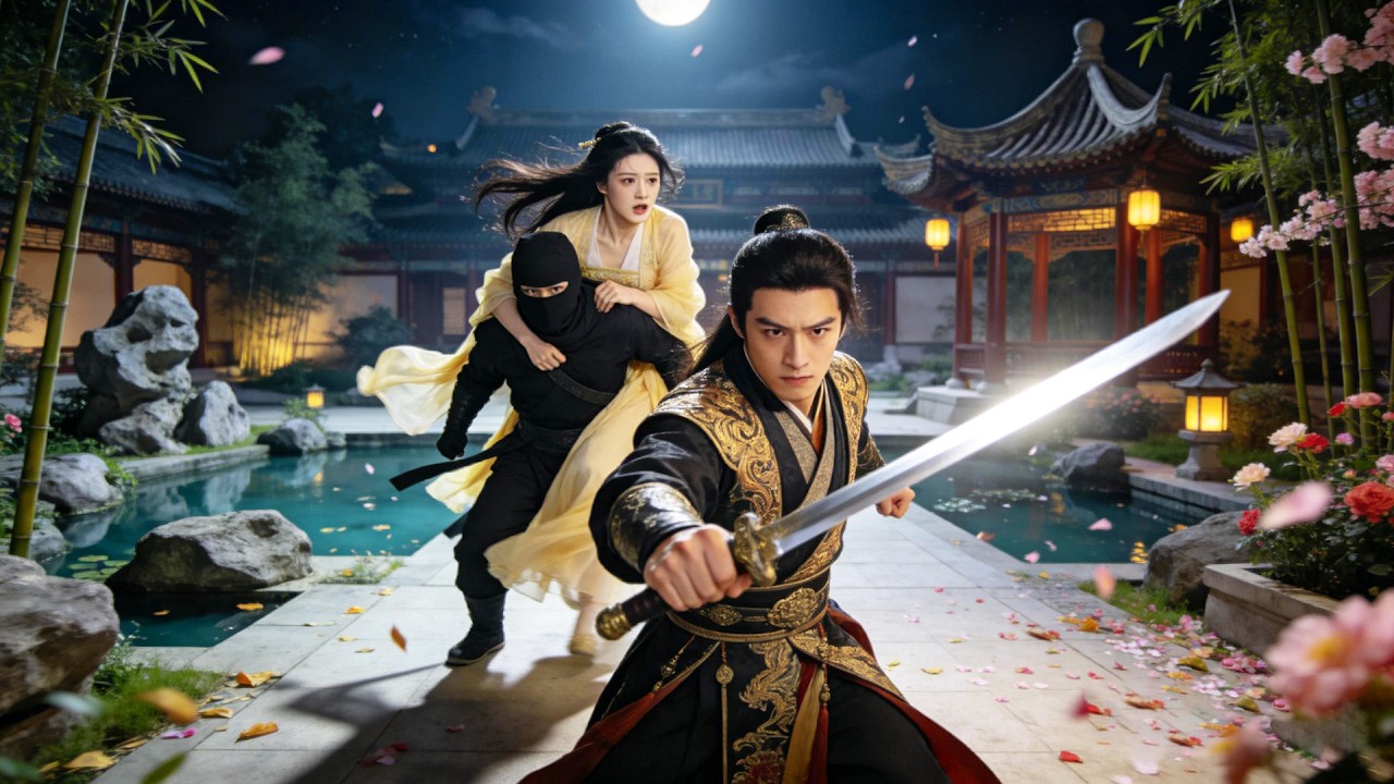 [古裝 愛情] 💖深夜王妃遭劫匪挾持，王爺持劍衝進王府驚險救下💖 Full Movie Version #吳奇隆 #馬蘇 #趙露思 #古裝甜寵 #中國古裝 #古裝愛情 #古裝劇 #4K修復