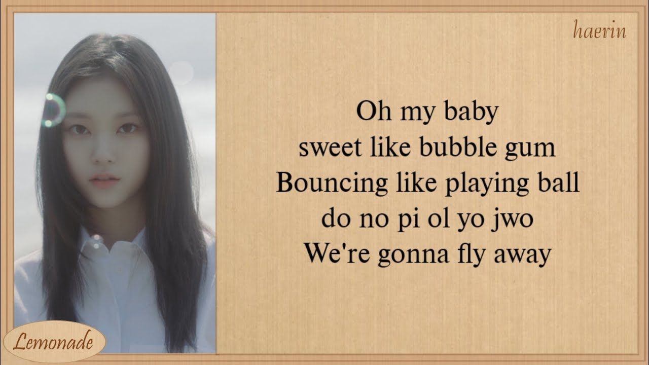 NewJeans Bubble Gum Easy Lyrics