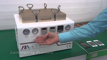 2015 Latest OCA Laminating Bubble Romoving Machine DEMO - One Stop OCA LCD Refurbishment Solution