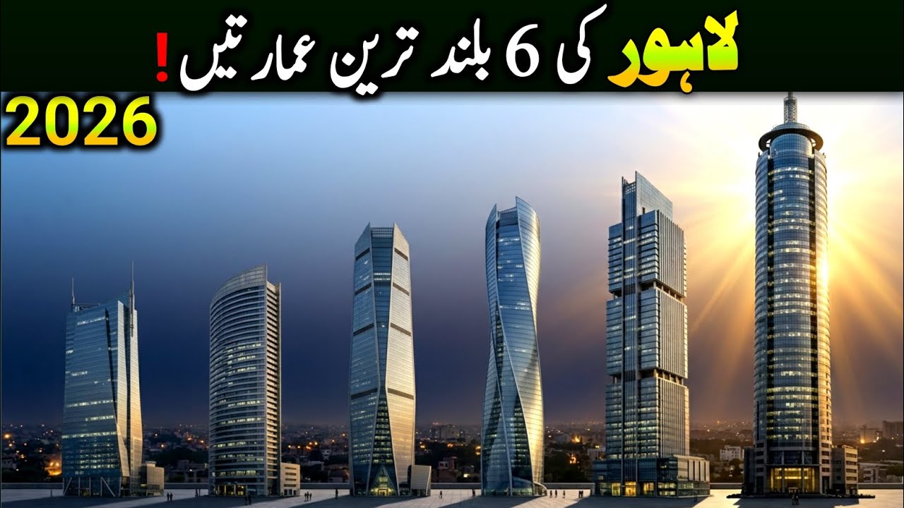 Top 6 Tallest Buildings in Lahore That Will SHOCK You! 🏙️ Lahore's Amazing Skyscrapers