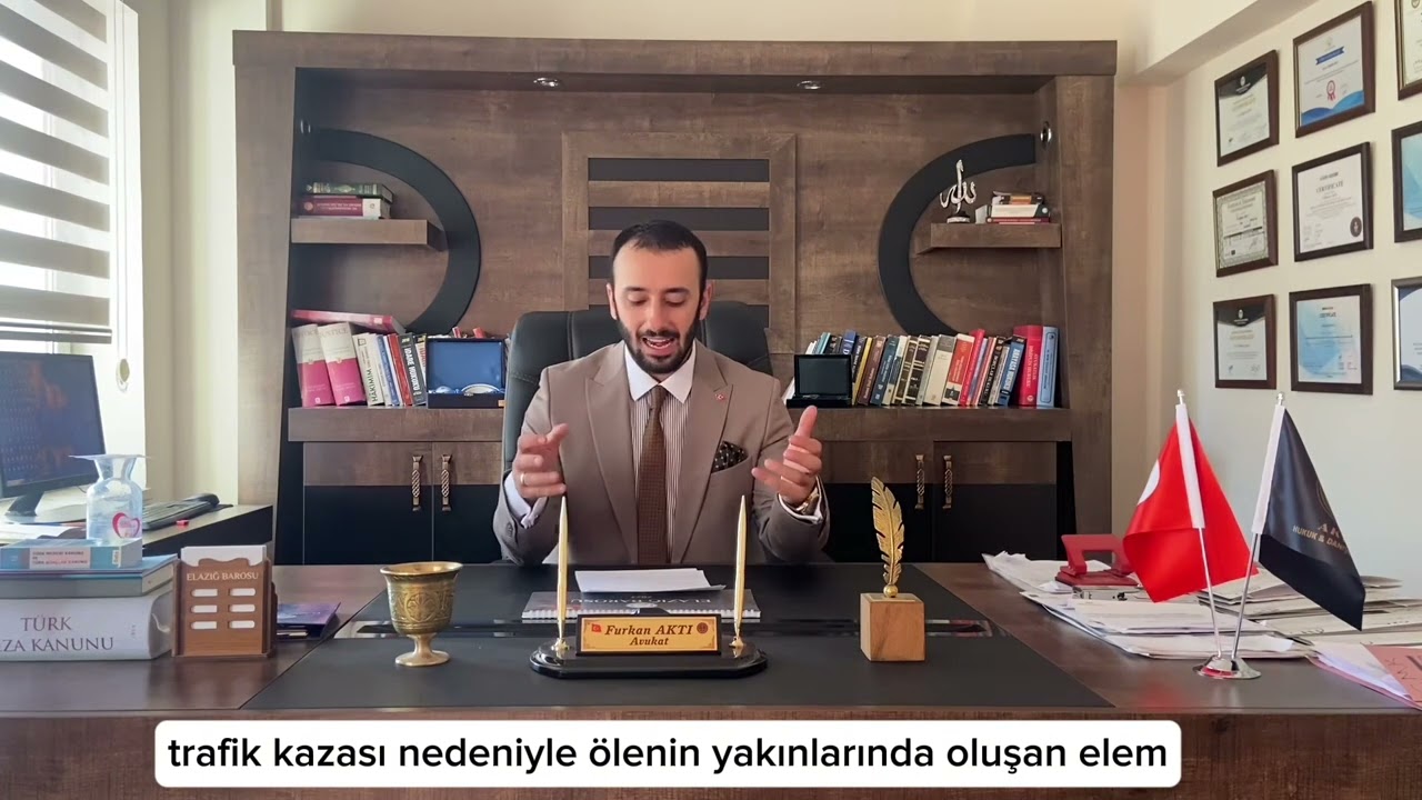 TRAFİK KAZASI NEDENİYLE MADDİ VE MANEVİ TAZMİNAT DAVALARI