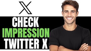 HOW TO CHECK IMPRESSION ON TWITTER X! - (EASY GUIDE)