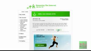 How To: Get a FREE .tk domain name (.tk)