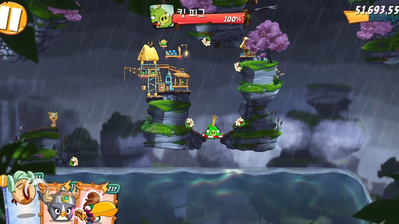 [앵그리버드2] 메인 스테이지-사오포르코 3114레벨~3120레벨