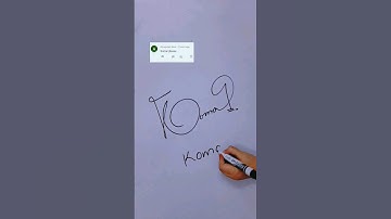 Komal ♡ Name Signature Style #shorts #Art #Creative