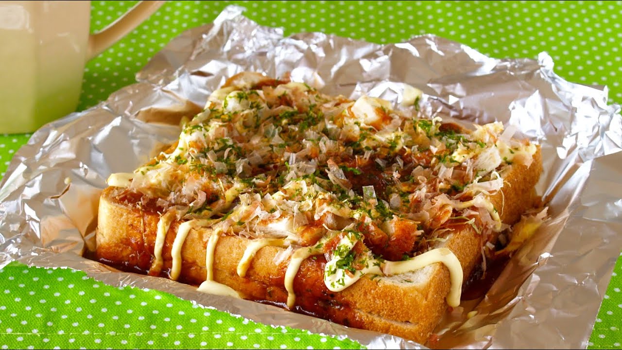 Okonomiyaki Toast お好み焼きトースト リピあり♪ - OCHIKERON - CREATE EAT HAPPY | ochikeron