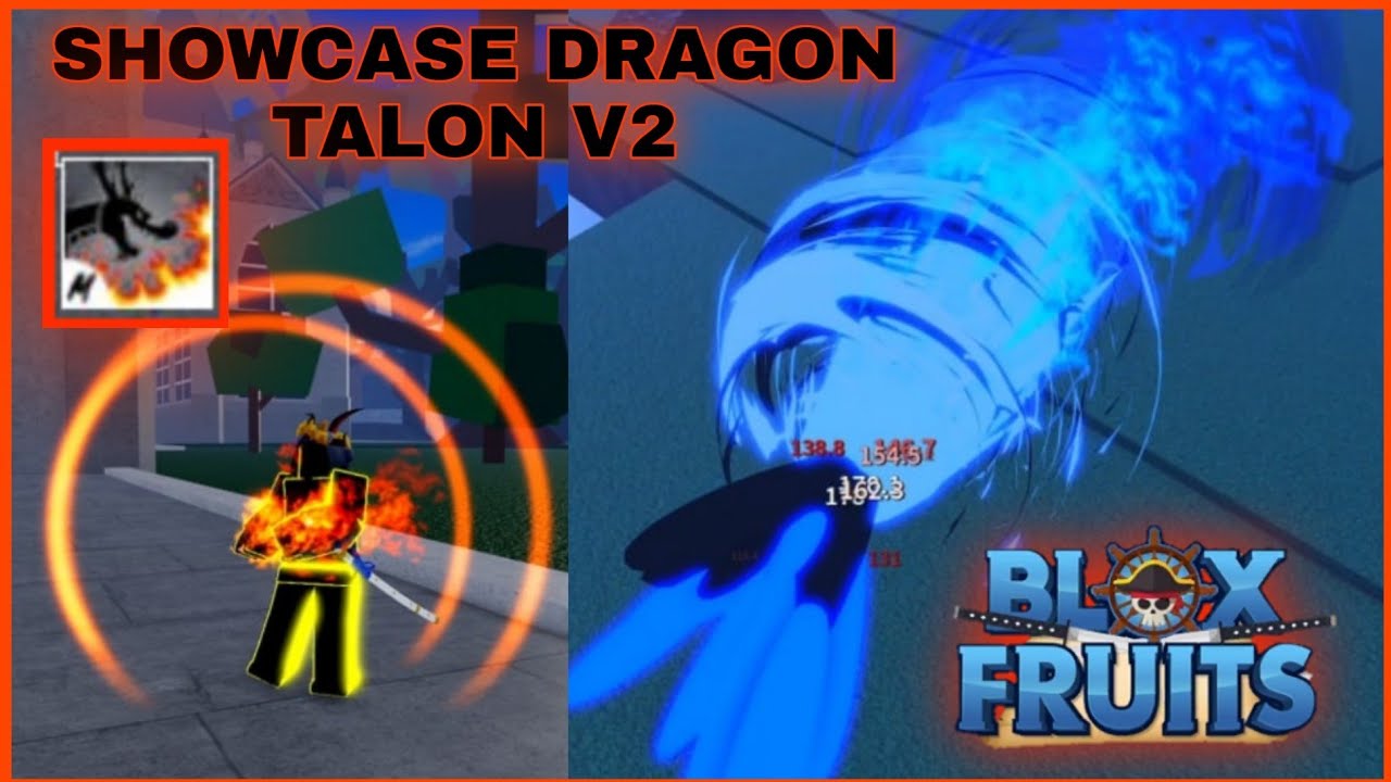 Full Dragon Showcase  Blox Fruits 