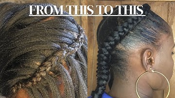 Can’t stitch? And feed-in braids?Trying crochet Feed-in method another packing jell style