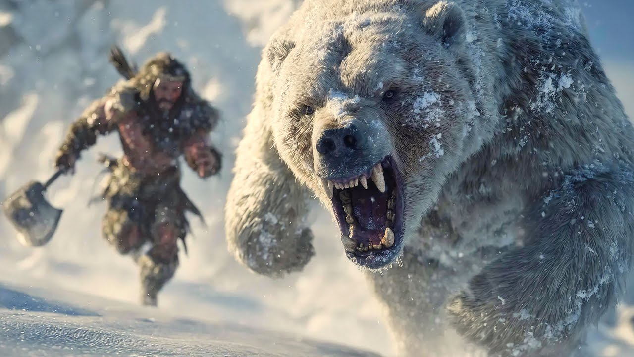 Son Neandertal Halkını Korumak İçin Vahşi Kutup Ayısıyla Savaşıyor