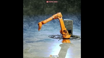 Robot arm 05 (Model blender)