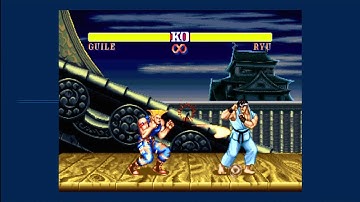 Street Fighter II: Hyper Fighting My Favorite combo with Guile....