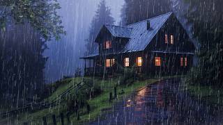 Fall Asleep With The Soothing Sounds Of Rain And Thunder | Sleep FAST & Beat Insomnia, ASMR
