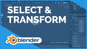 Select & Transform - Blender 2.80 Fundamentals