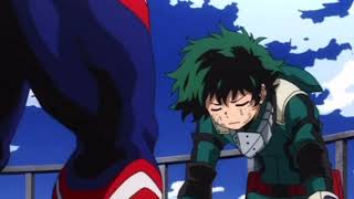 Deku Surprised All Might (My Hero Academia)